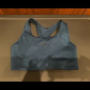Nike dark teal sports bra small